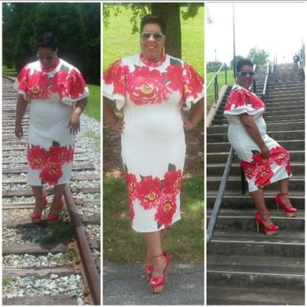 Floral dress boutique quality